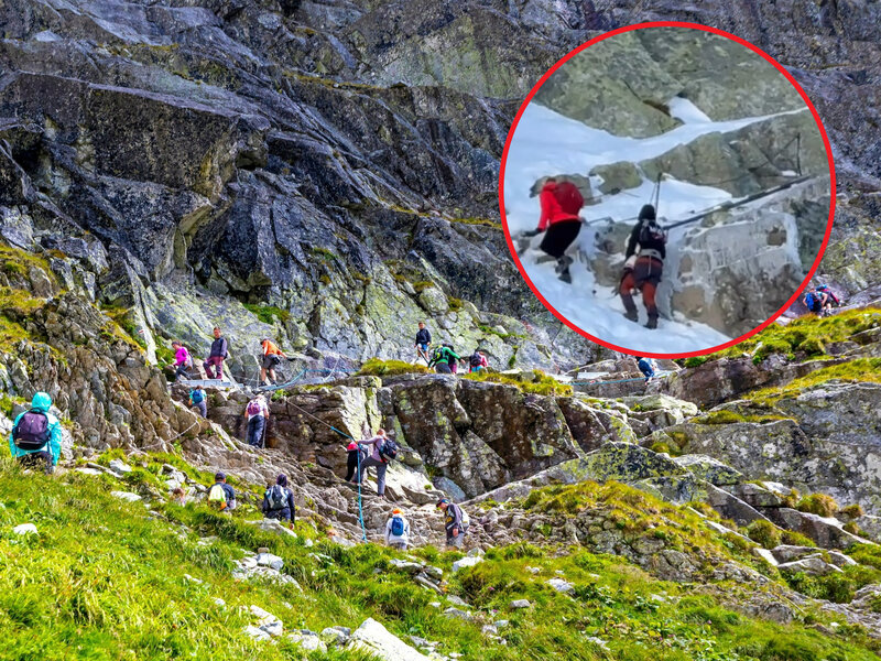 Turyści zabrali niemowlę na Rysy. Na szczycie potrzebowali pomocy