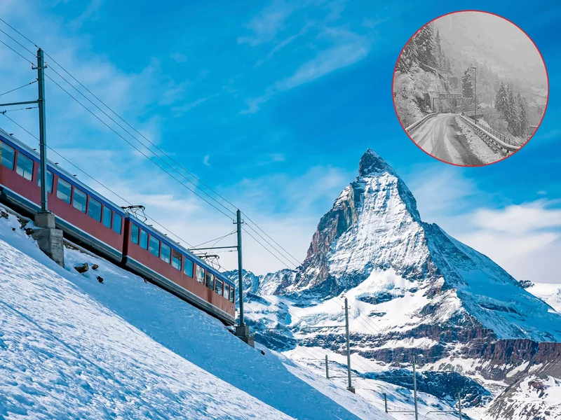 Katastrofa kolejowa w Alpach. Kilka wagonów wypadło z torów