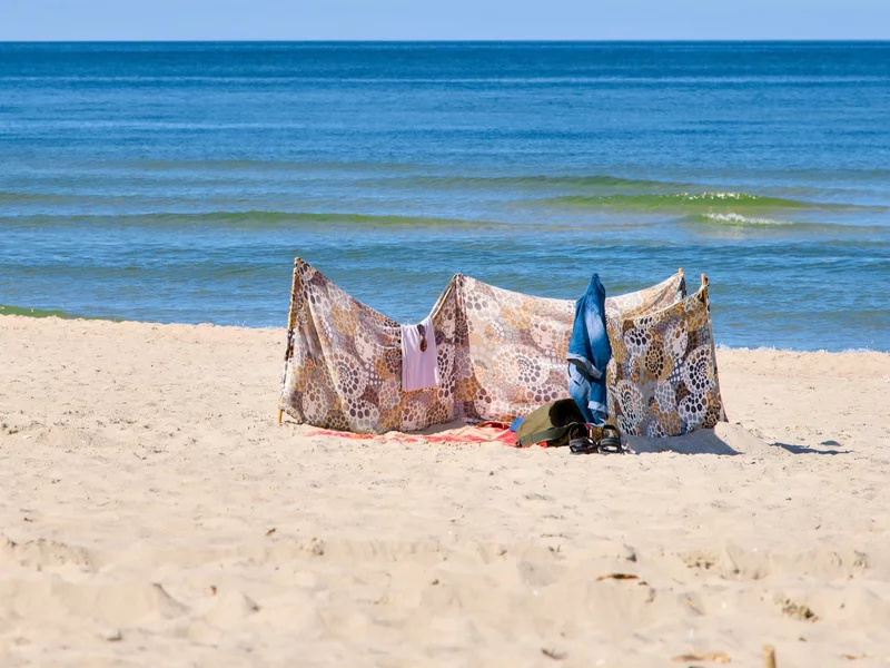 Pierwsze parawany już nad Bałtykiem. „Chyba lato zawitało wcześniej”