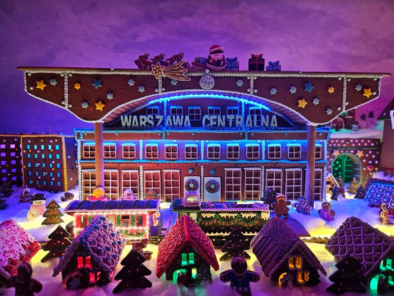 Ta mała Warszawa powstała z pierników. To najbardziej świąteczna atrakcja w stolicy