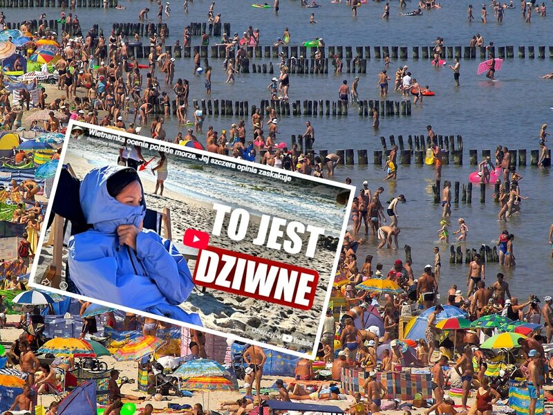 Wietnamka oceniła polskie morze. „Nie odważyłam się choćby zamoczyć stóp”