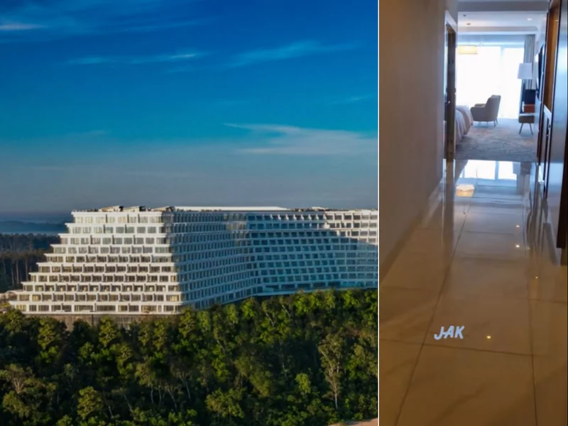 Największy hotel w Polsce przyjął pierwszych gości. Pokazali wnętrza